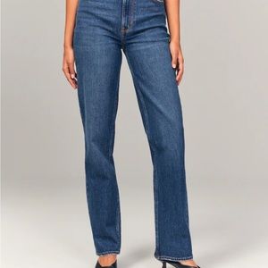 Abercrombie & Fitch The 90’s Straight Ultra High Rise women’s jeans LONG